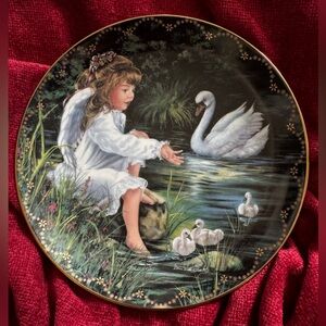 Angelcore Ethereal 1990's Angel Decorative Plate
